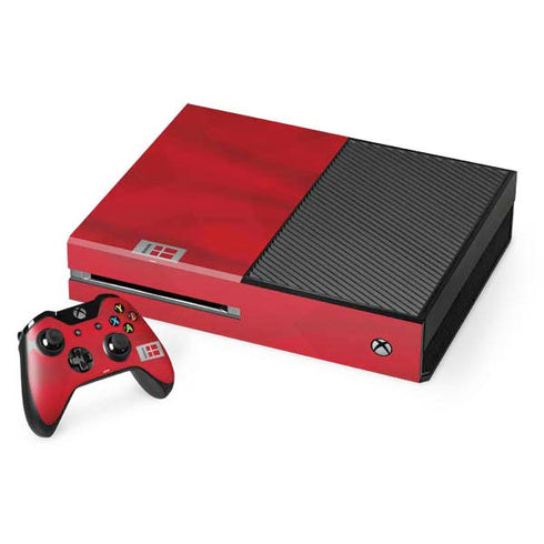 Denmark Soccer Flag Xbox One Console and Controller Bundle Skin